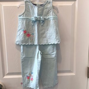 Koala Kids Girls 24 mth spring/summer 2 pc outfit